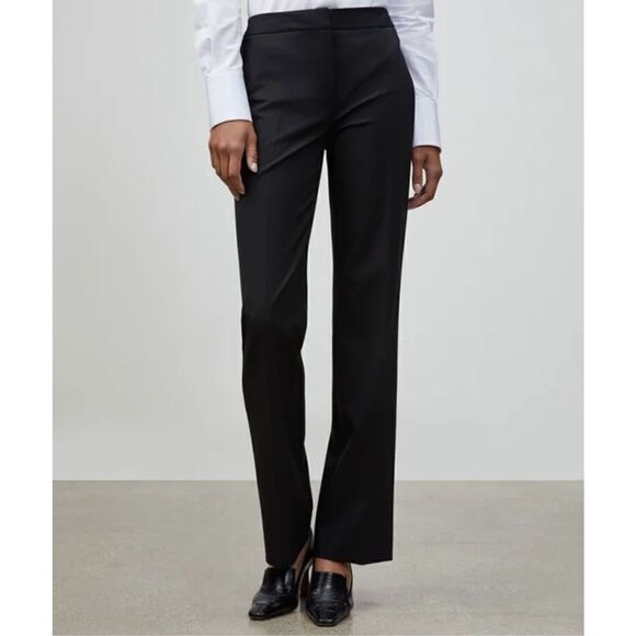 Lafayette 148 Contemporary Stretch Menswear Pants 8 - Picture 1 of 8